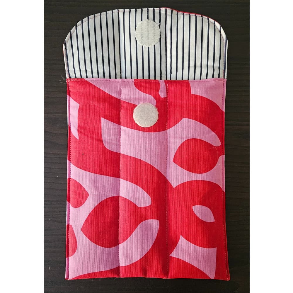Pembe - Kırmızı Puffer Tablet & Kitap Çantası – 2