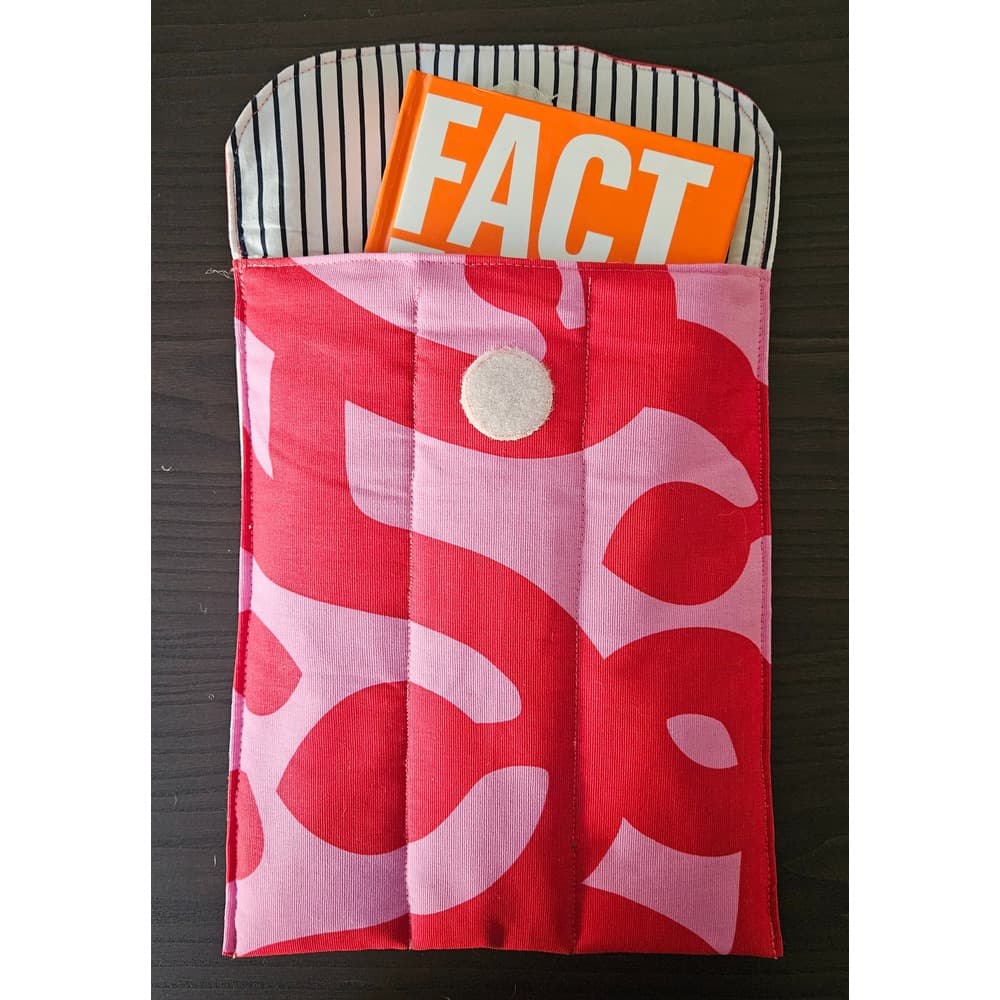 Pembe - Kırmızı Puffer Tablet & Kitap Çantası – 4
