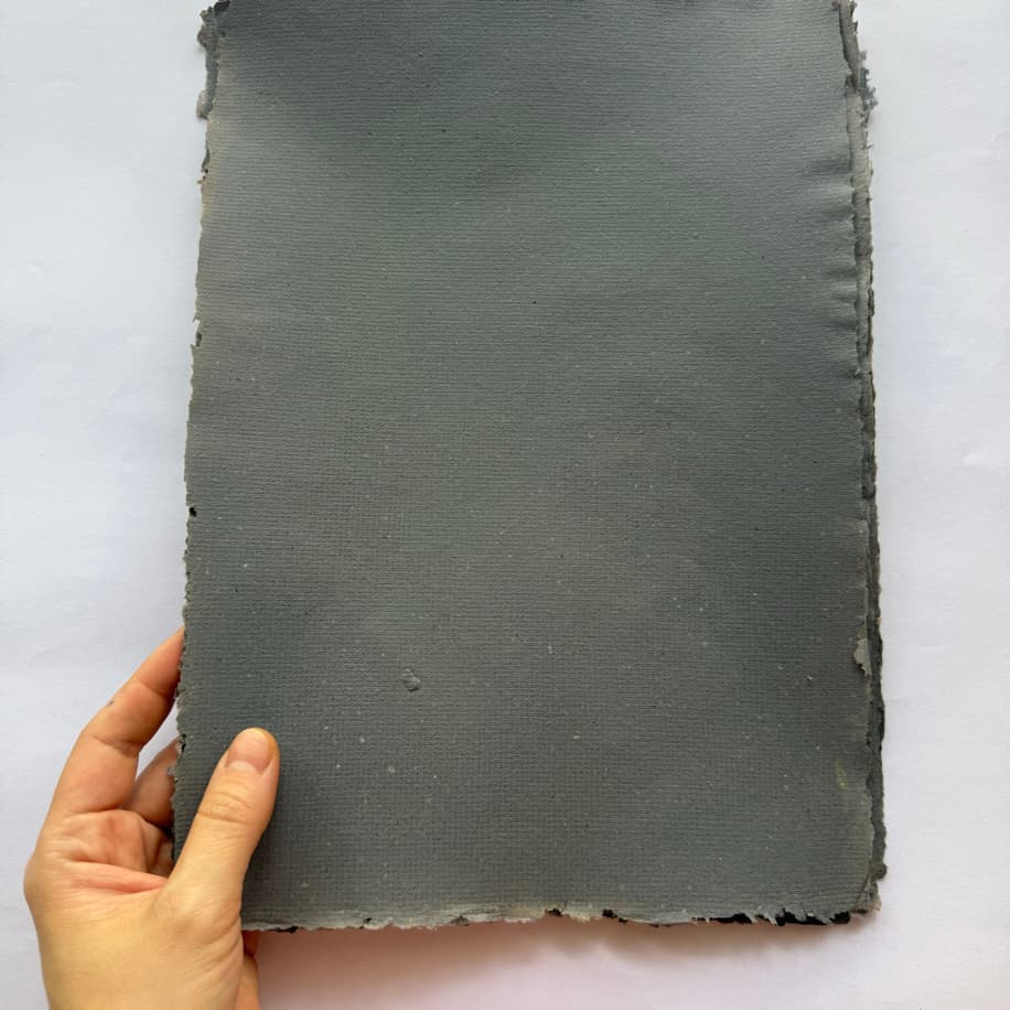 El Yapımı Kâğıt - Koyu Gri – 2
