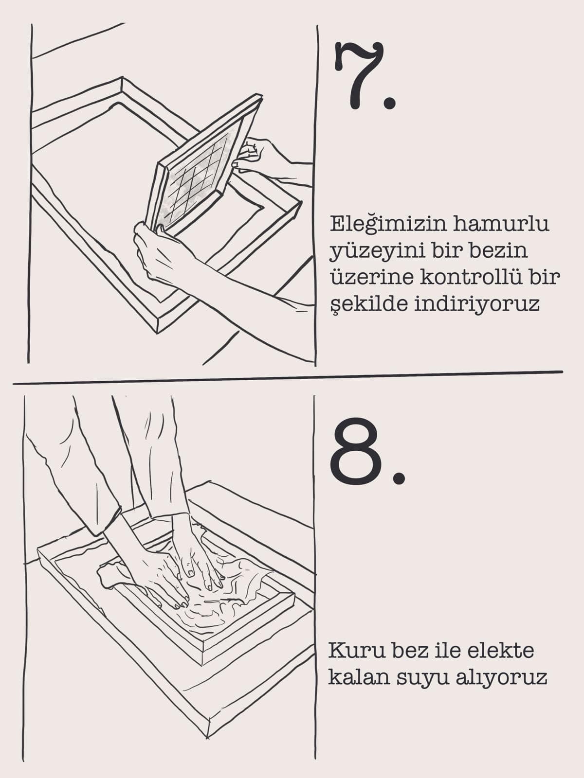 7 · 8: Beze indirme, su alma