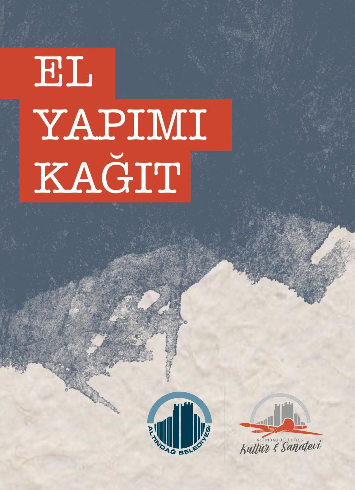 El Yapımı Kâğıt kılavuzu — kapak. Duygu Sinan tarafından hazırlanmıştır.