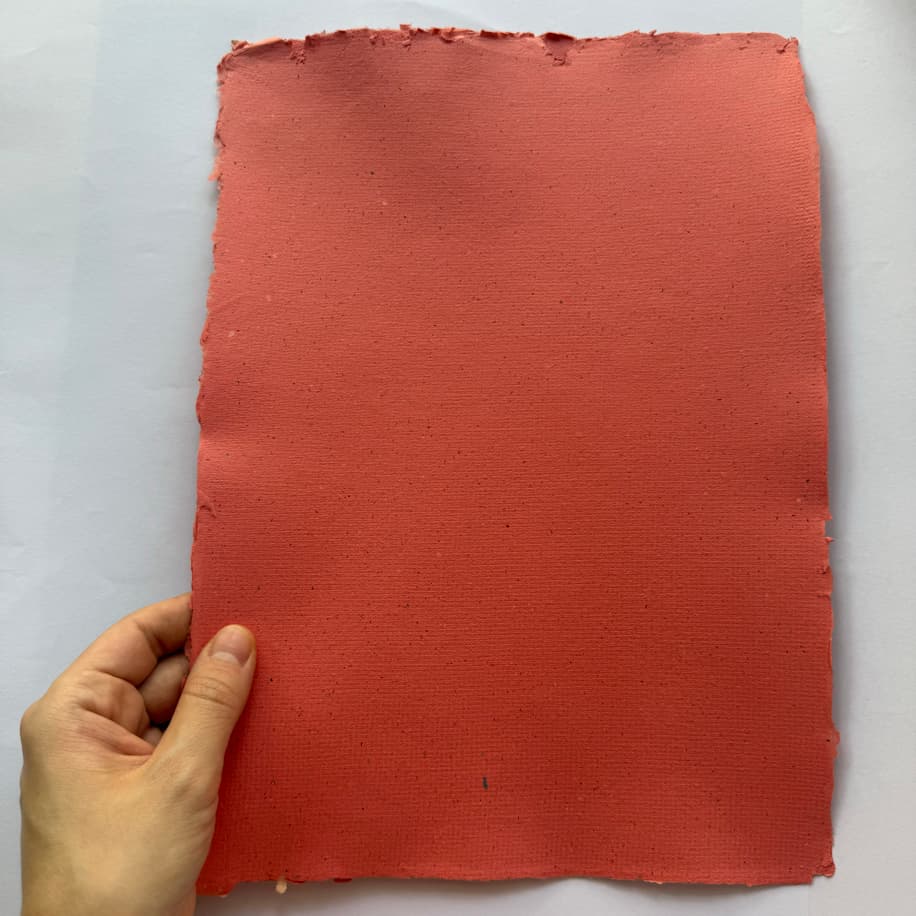 El Yapımı Kâğıt -Parlak pembe – 2