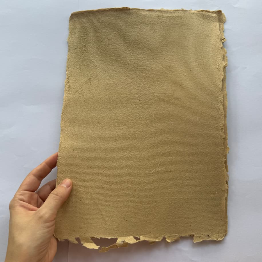 El Yapımı Kâğıt - Bej – 2