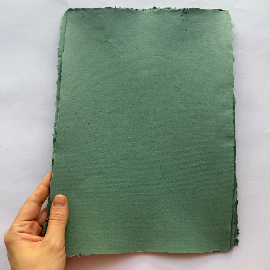 El Yapımı Kâğıt - Yeşil – 2