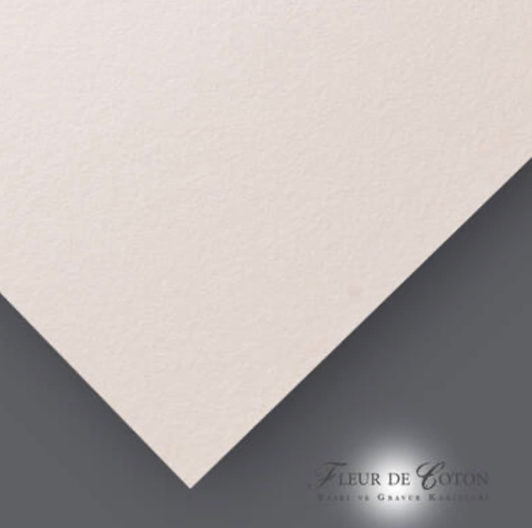Clairefontaine Fleur De Coton Baskıresim Kağıdı 56x76 cm