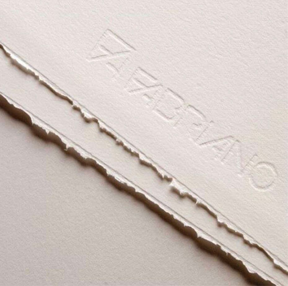 Fabriano Rosaspina Bianco 50 x 70 cm Baskıresim Kâğıdı