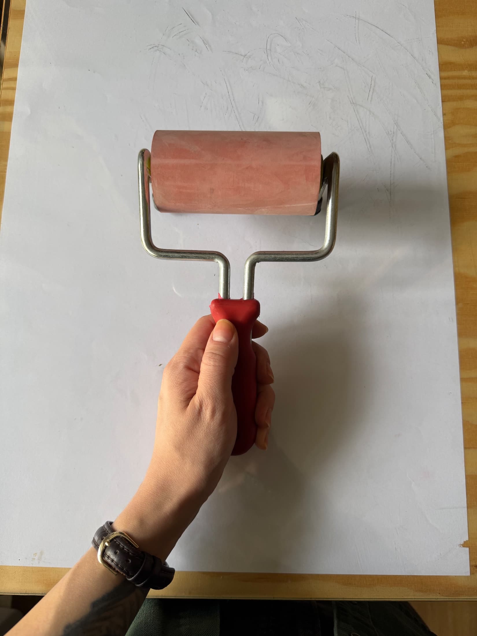 10 cm Kauçuk Merdane